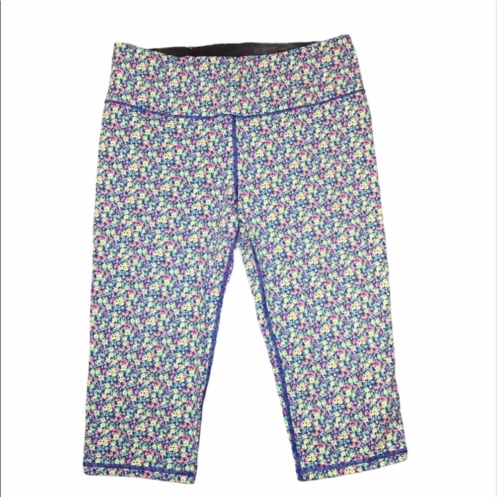 Victoria secret sport large Floral Crop Leggings